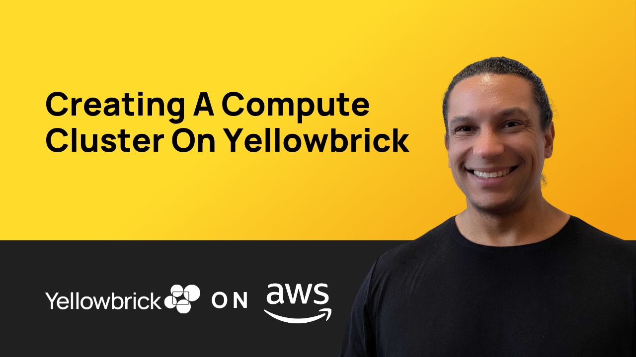 creating a ccompute cluster on yellowbrcik